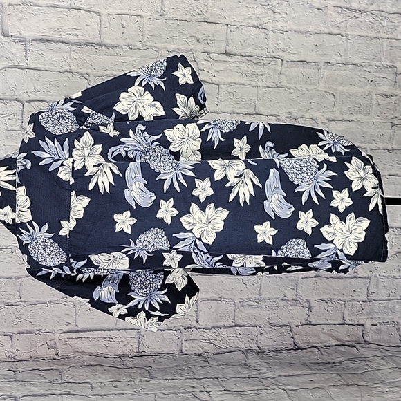 JUNCTION‎ WEST Floral Hawaiian Shirt XL - Picture 5 of 7